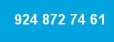 924 872 74 61 924 872 74 61